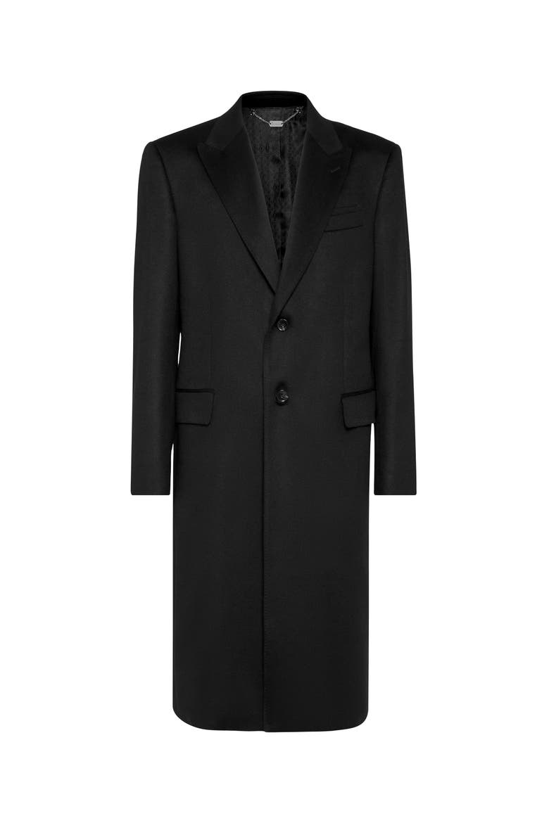 Cashmere Regular Fit Coat Men, Main, color, black