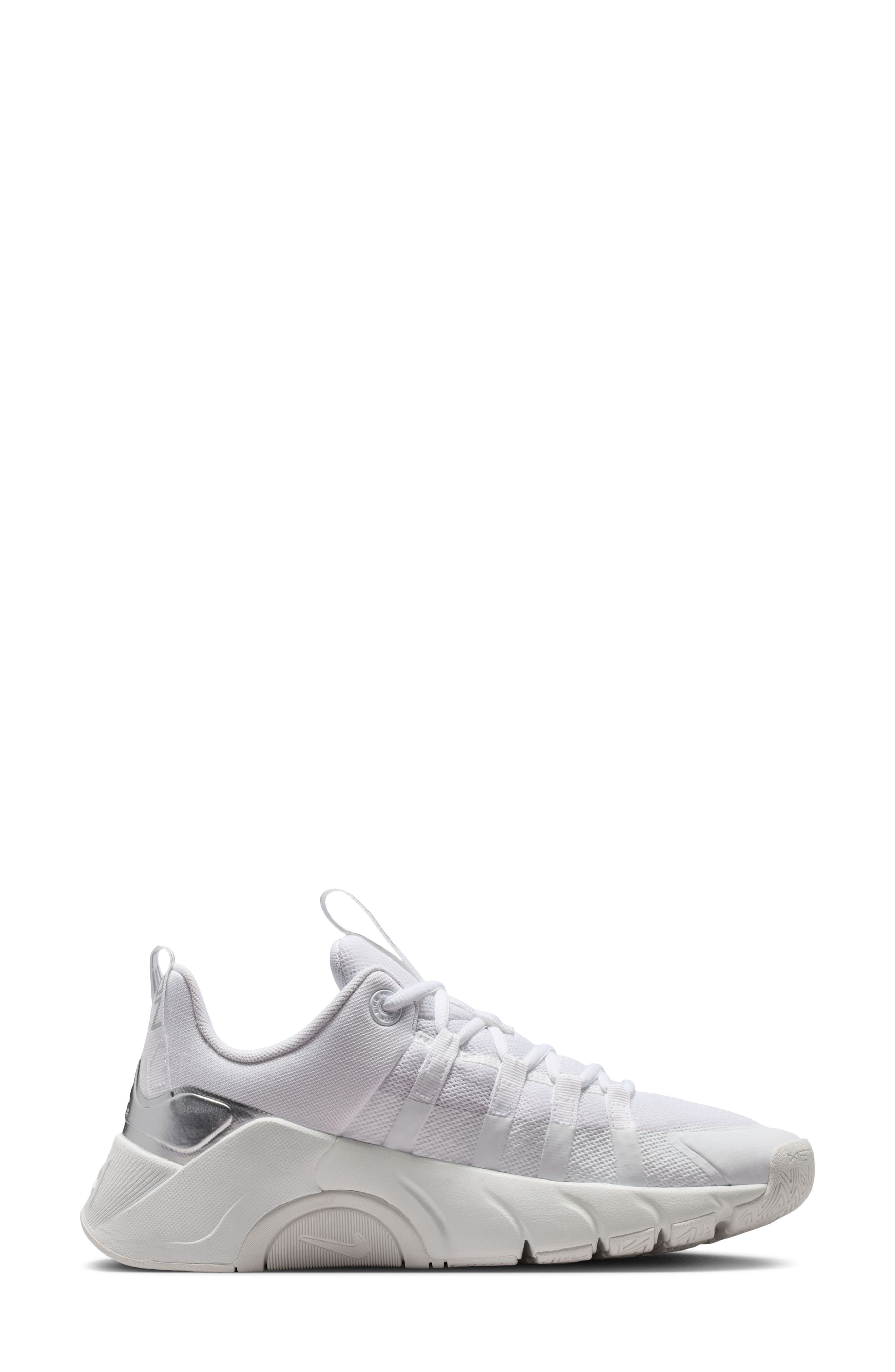 Nike Free Metcon 7 Training Shoe, Alternate, color, White/Silver