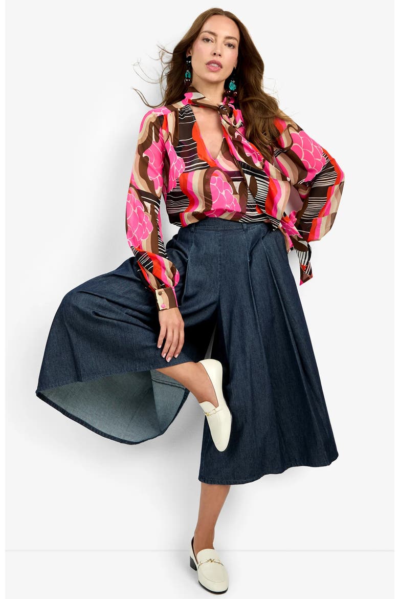 Emellio Pant, Alternate, color, Indigo Denim