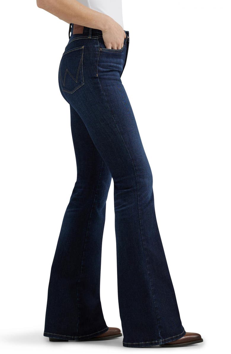 Wrangler Bespoke Curvy High Waist Flare Jeans, Alternate, color, Madilyn