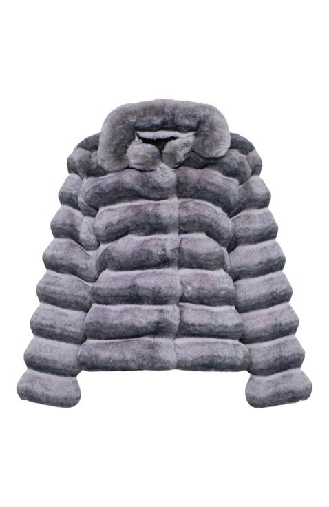 Fur-Free Chinchilla (Faux Fur) Jacket