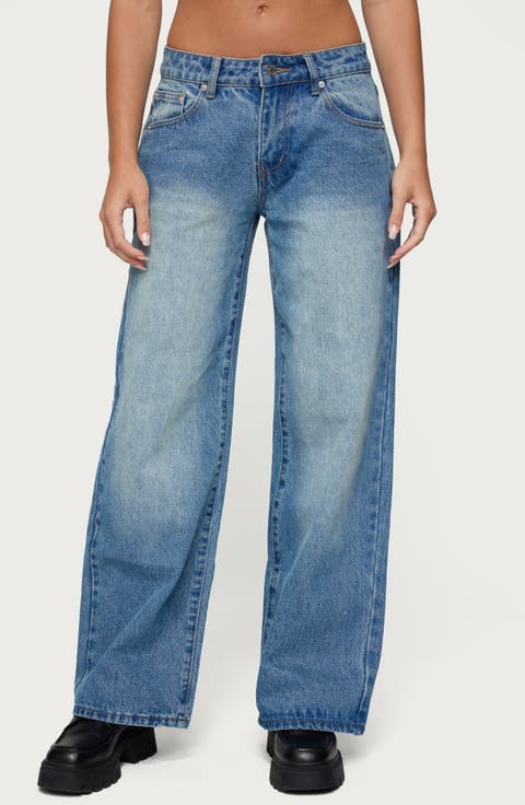 Magda Low Rise Wide Leg Jeans