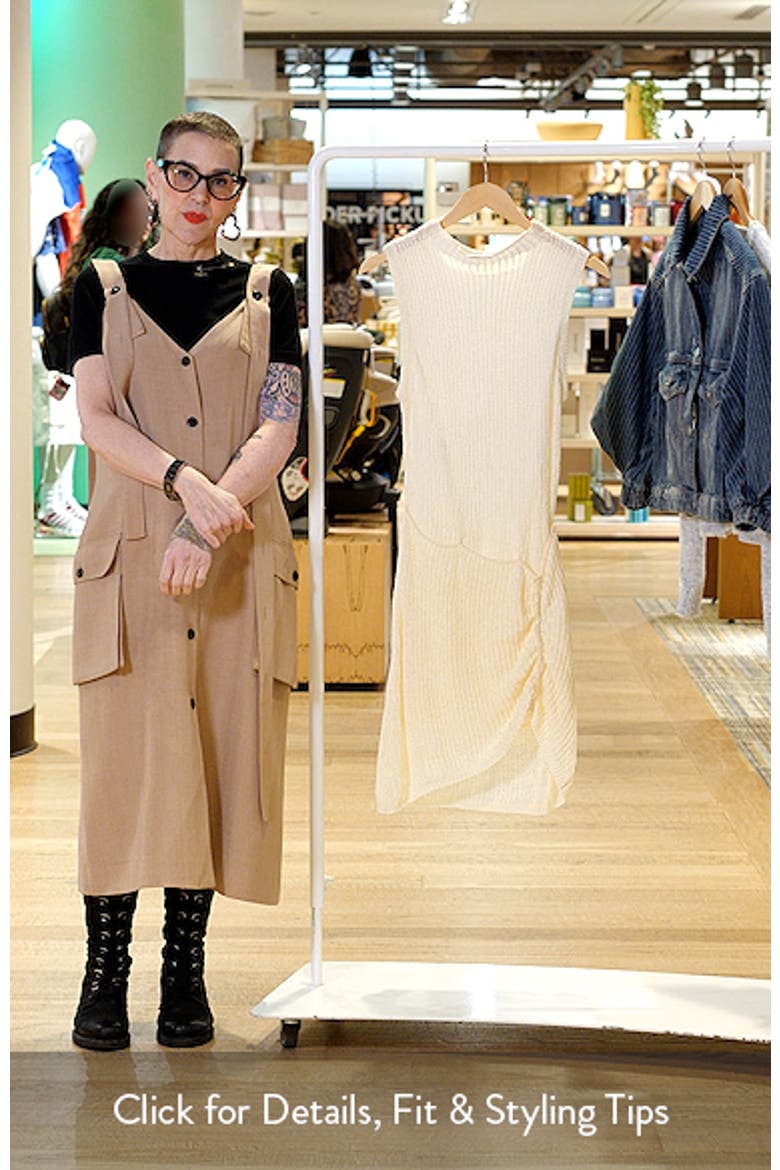 Kate Asymmetrical Knit Dress video