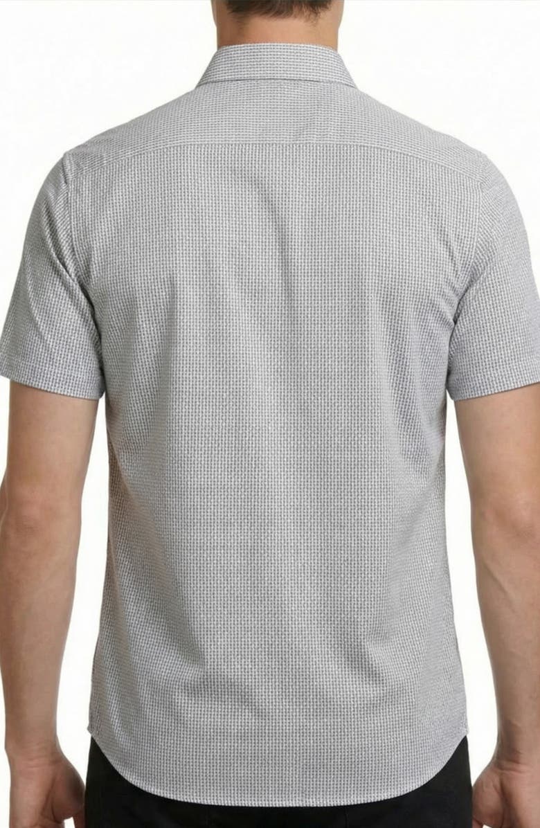 Report Collection Short Sleeve Stretch Button-Up Shirt, Alternate, color, 