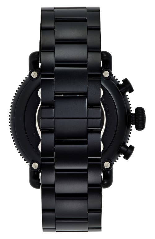 Shinola Runwell Sport Chronograph Bracelet Watch, 48mm In Gunmetal