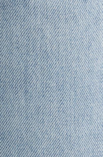 Cassie Raw Hem Super High Waist Straight Leg Jeans