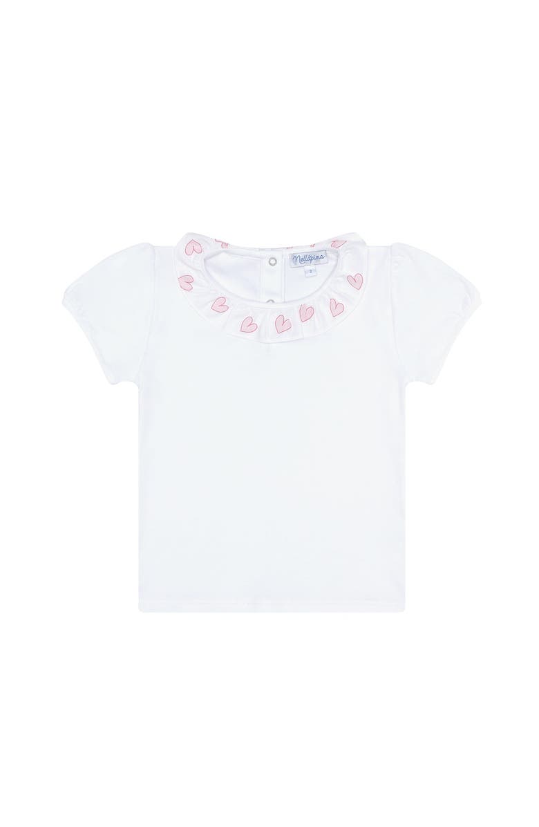 Nellapima Pink Heart Print Tee - Baby, Alternate, color, Pink