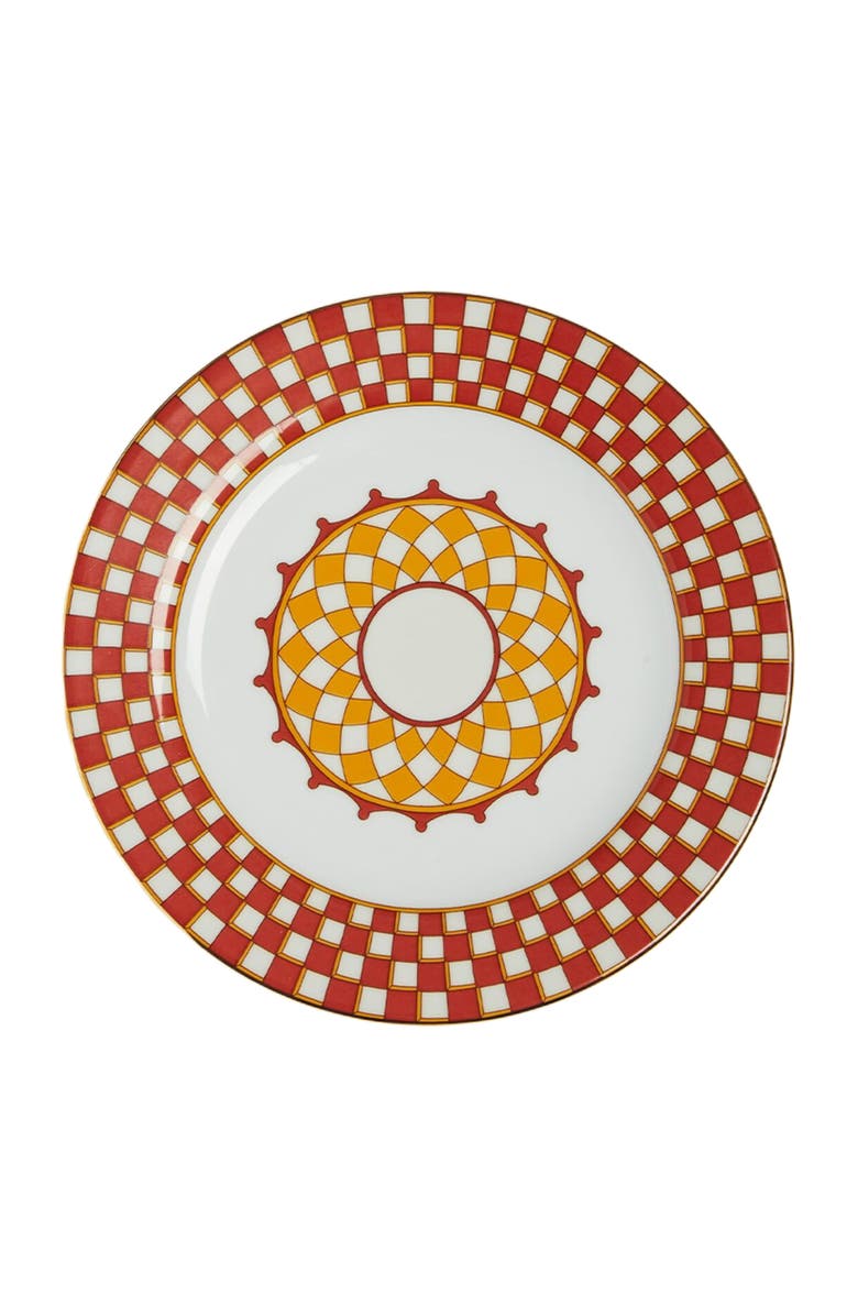 La DoubleJ Dessert Plates Set Of 4, Alternate, color, Solar Multicolor