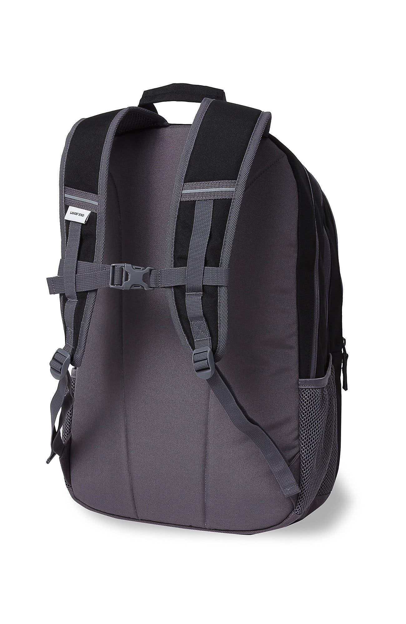 Lands' End ClassMate Backpack, Alternate, color, Black