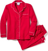 Petite Plume Red Flannel Pajama Set