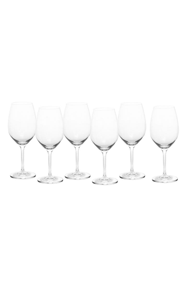 Schott Zwiesel Banquet Set of 6 Red Wine Glasses, Main, color, Clear