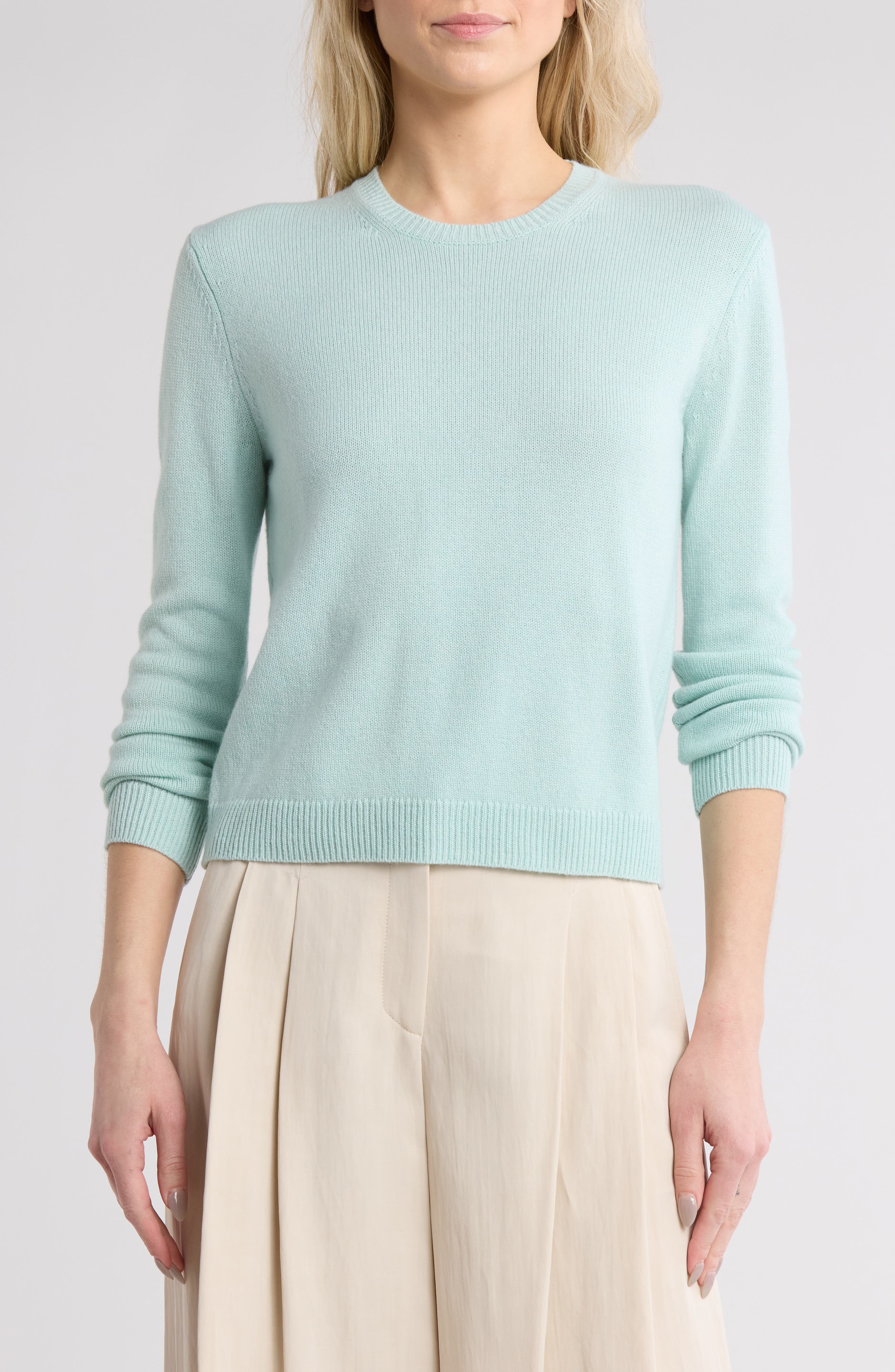 Jill Crewneck Cashmere Sweater