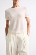 Lisa Yang Ira Short Sleeve Cashmere Sweater
