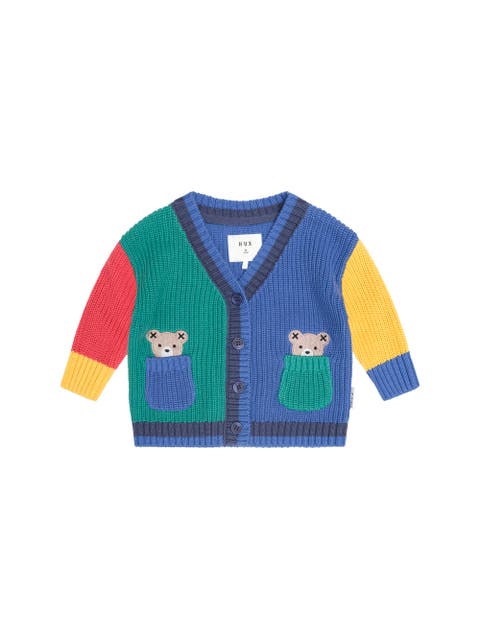 Colour Block Peekaboo Hux Cardi
