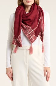 Vince Camuto Basket Weave Scarf