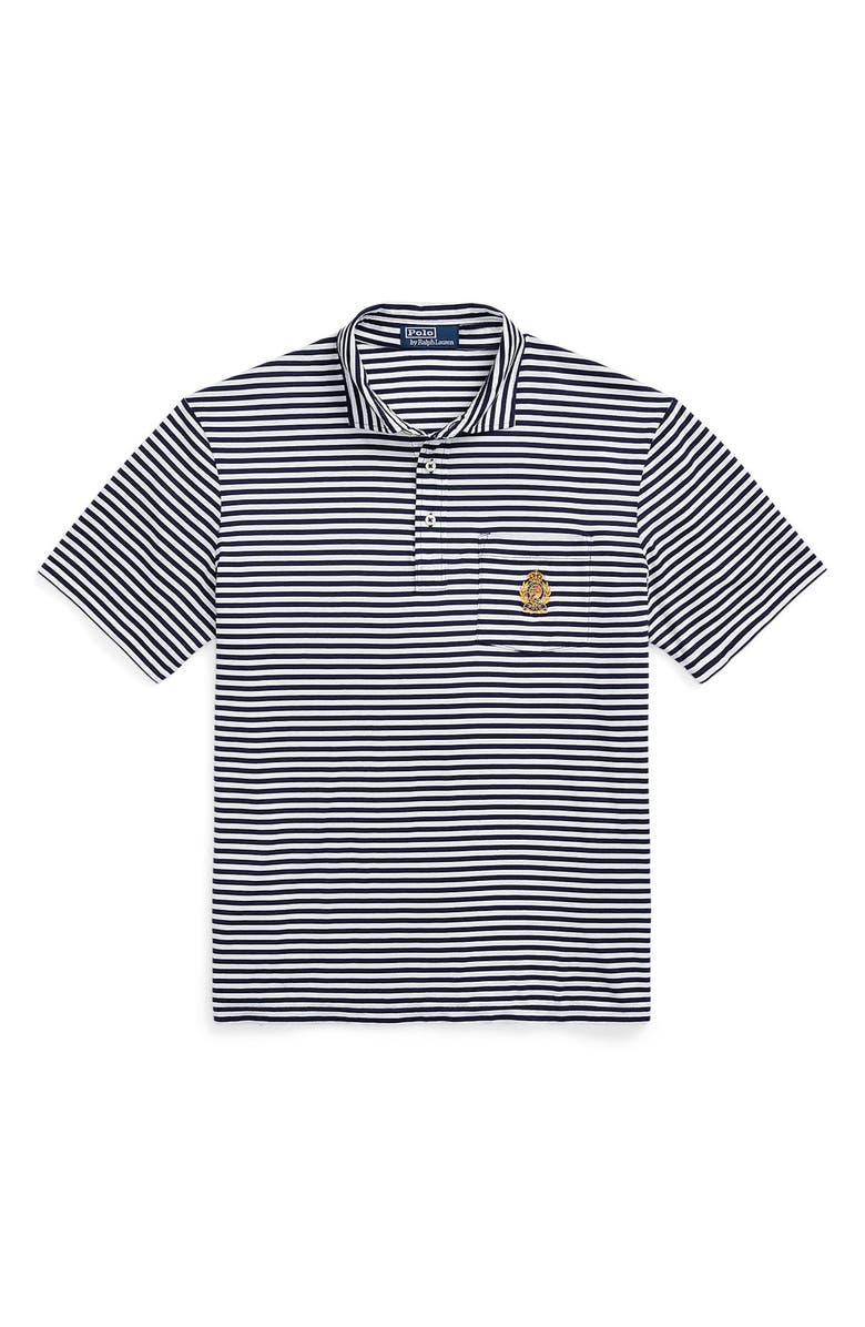 Polo Ralph Lauren Stripe Lisle Polo, Alternate, color, 