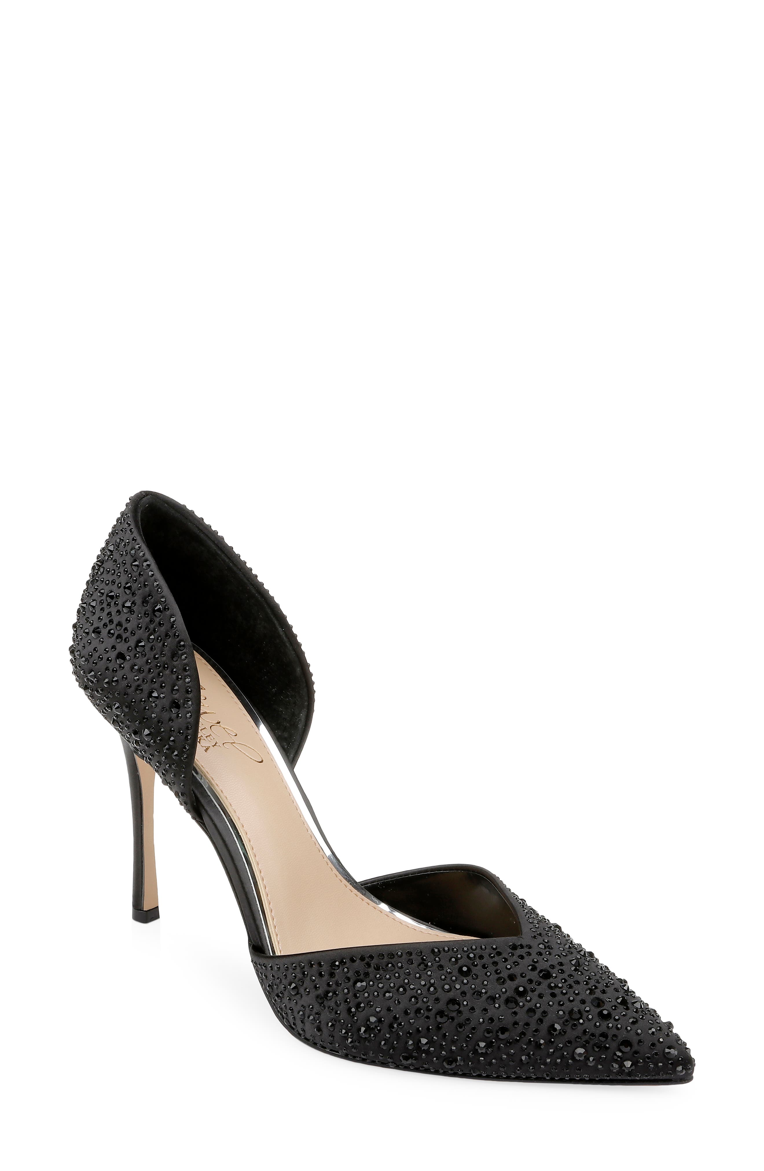 Jewel Badgley Mischka Grace d'Orsay Pointed Toe Pump, Main, color, 