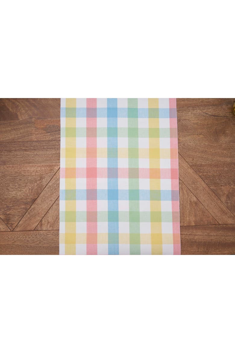 Popsicle Summer Printed 100% Cotton Table Runner 14" x 72", Alternate, color, Orange
