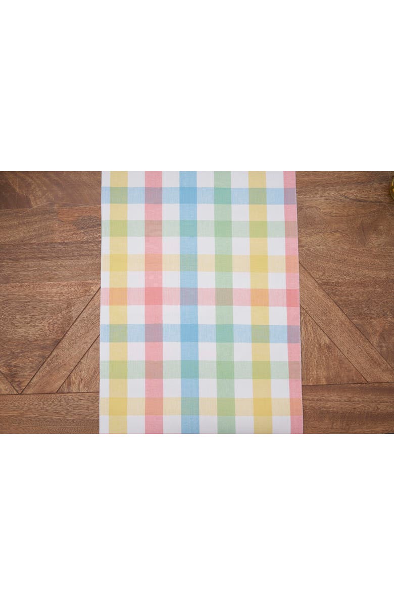 C&F Home Popsicle Summer Reversible Graphic Print Machine Washable Table Runner 14" x 72", Alternate, color, Orange