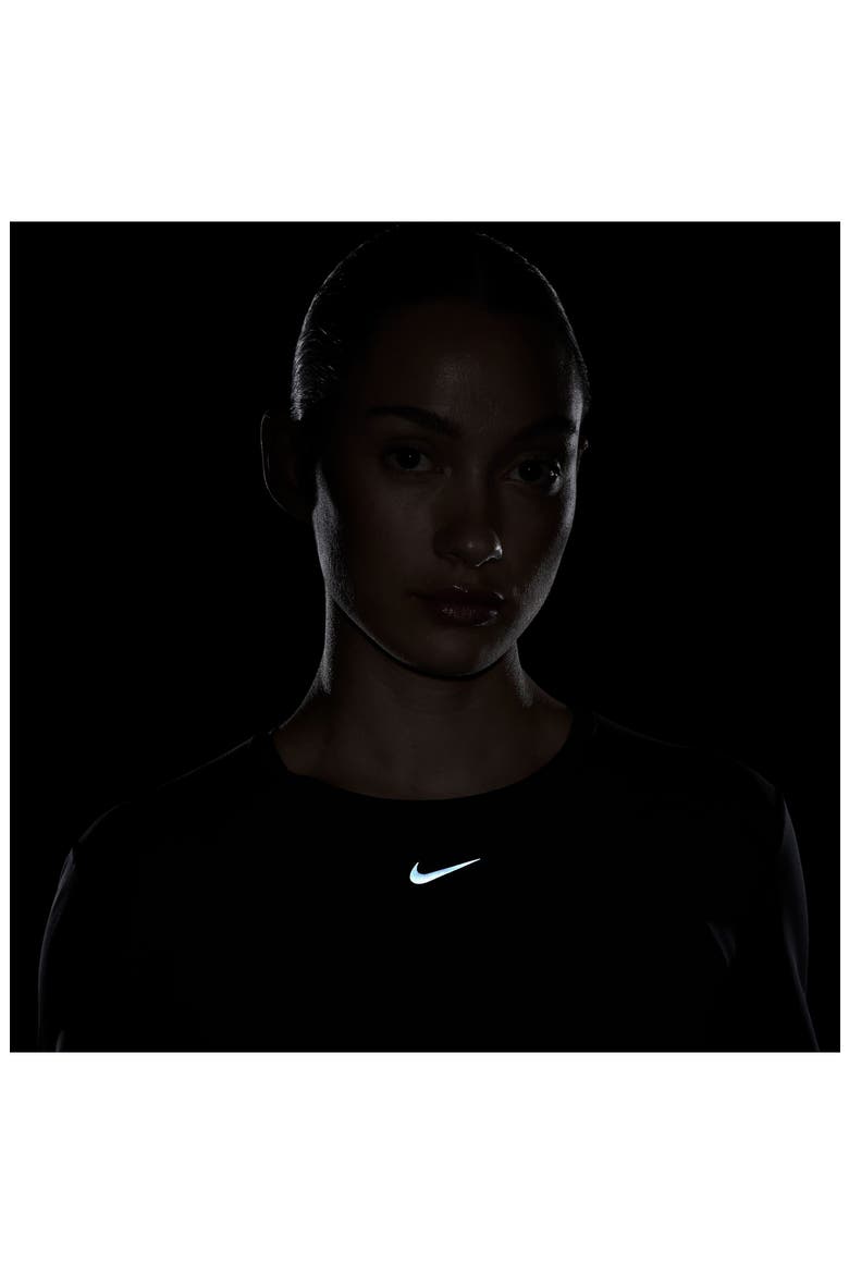 One Classic Dri-FIT Twist Front Top, Alternate, color, 010 010 BLACK/BLACK
