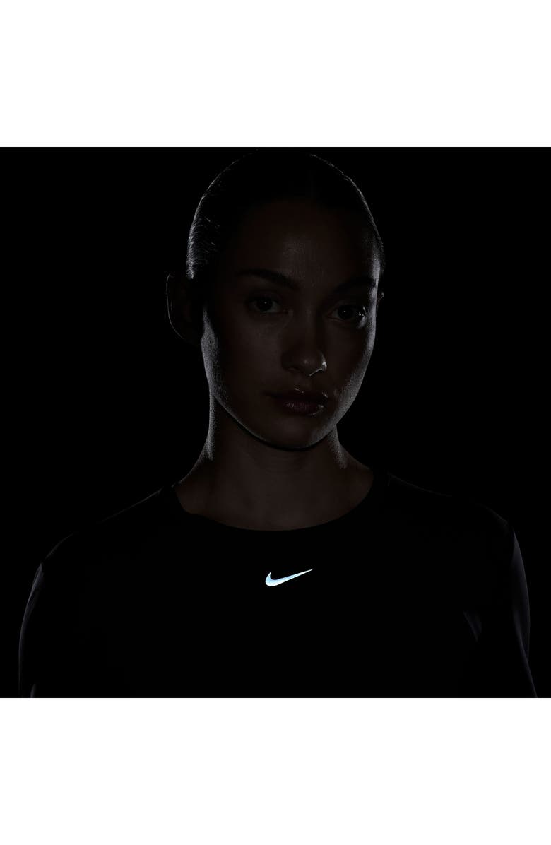 Nike One Classic Dri-FIT Twist Front Top, Alternate, color, 010 010 Black/Black