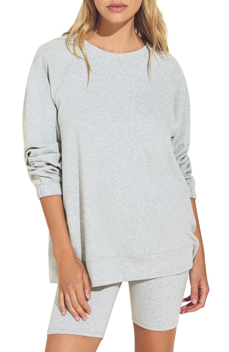 Eberjey The Long Sweatshirt, Main, color, 