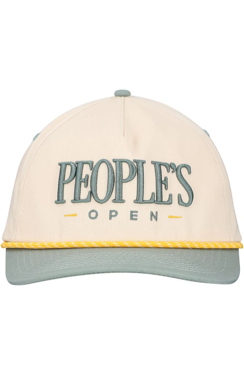 BARSTOOL GOLF Men's Cream WM Phoenix Open People's Rope Adjustable Hat, Alternate, color, Cream