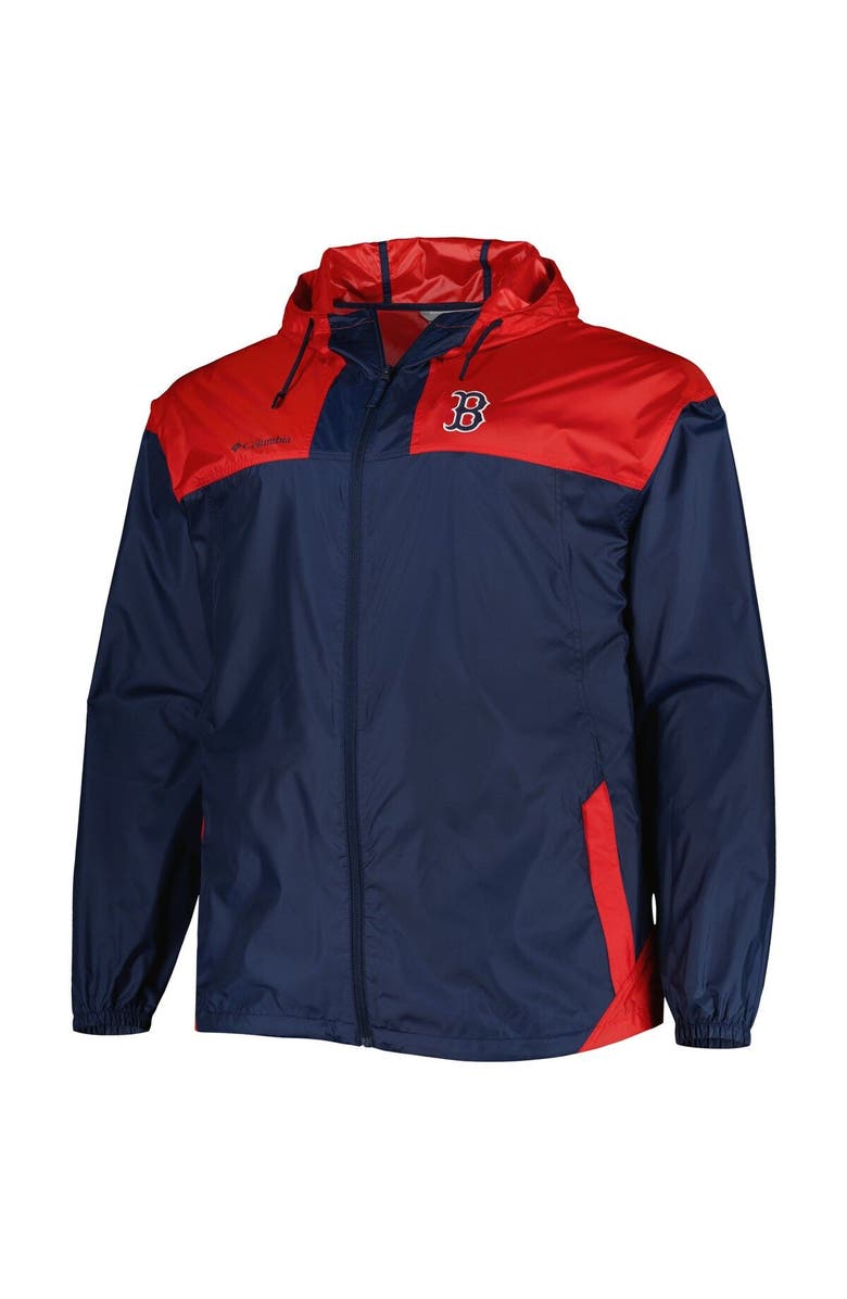 Columbia Men's Columbia Navy Boston Red Sox Flash Forward Challenger Omni-Shade Full-Zip Windbreaker, Alternate, color, Navy