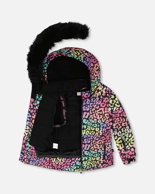 Deux Par Deux Two-piece Play Snowsuit In Multi