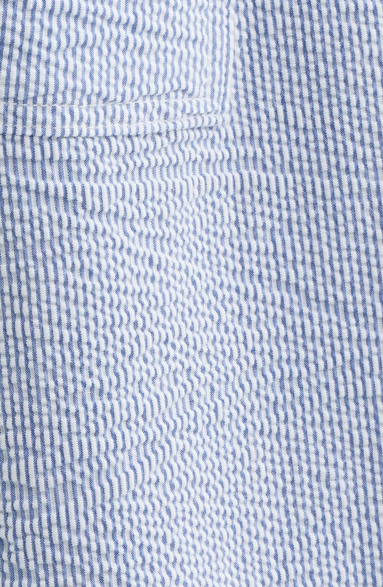 Service Works Seersucker Drawstring Chef Pants, Alternate, color, Navy Stripe