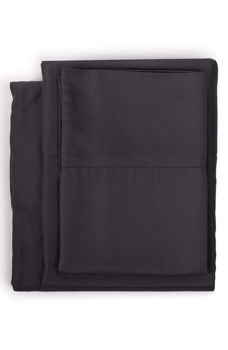 Pom Pom at Home Sateen Sheet Set, Main, color, Midnight