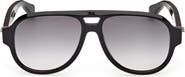 Christian Louboutin 58mm Gradient Pilot Sunglasses