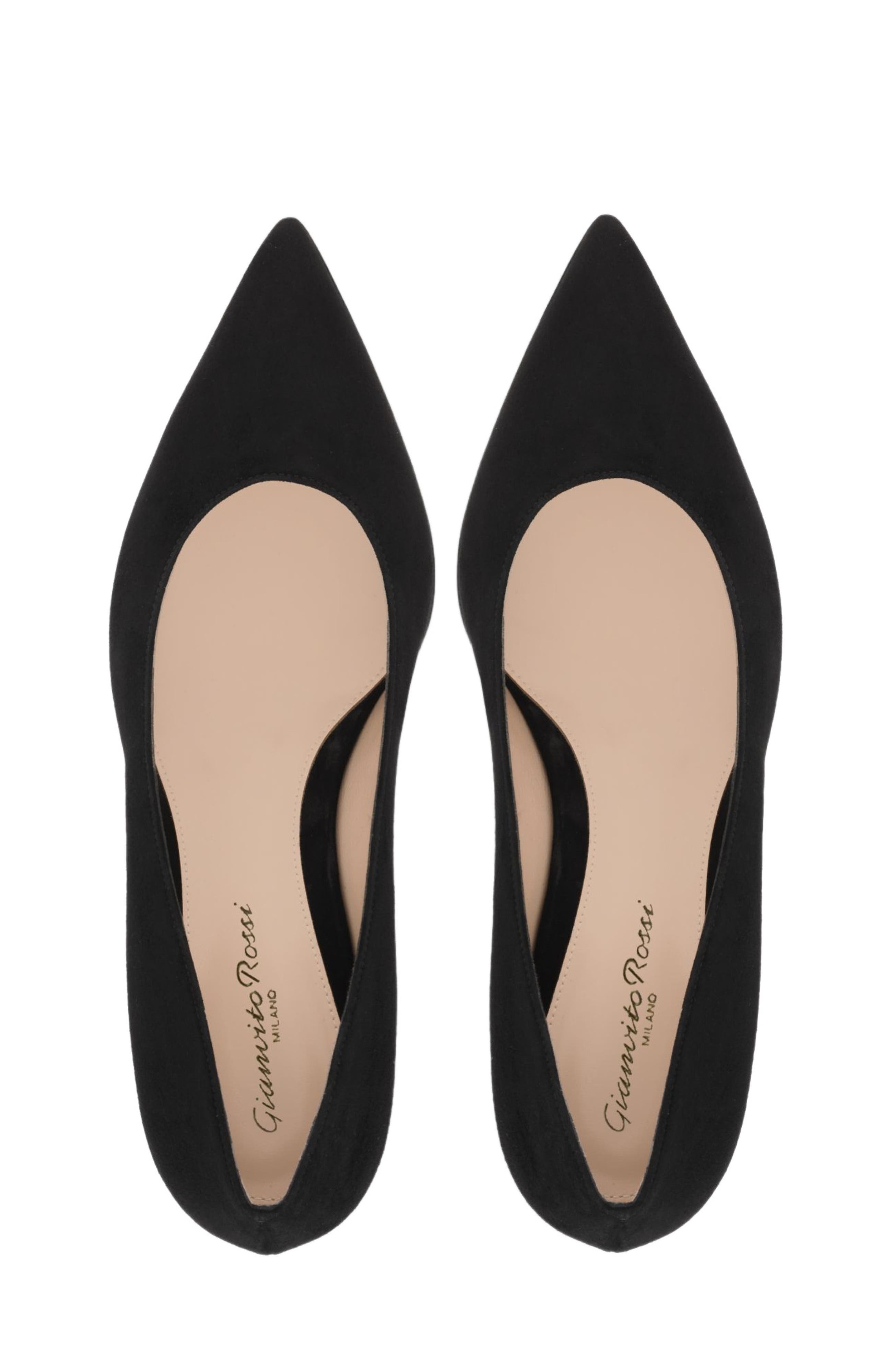Gianvito Rossi Piper Pump 45, Alternate, color, Black