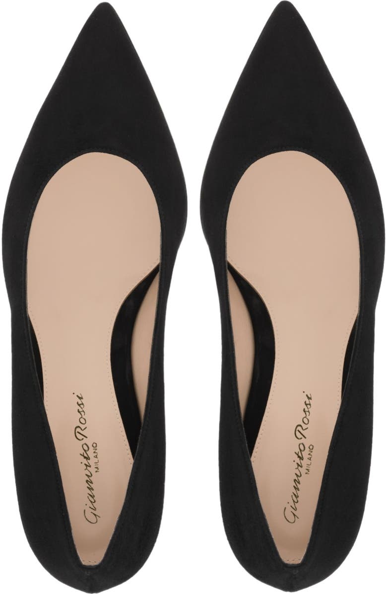 Gianvito Rossi Piper Pump 45, Alternate, color, Black