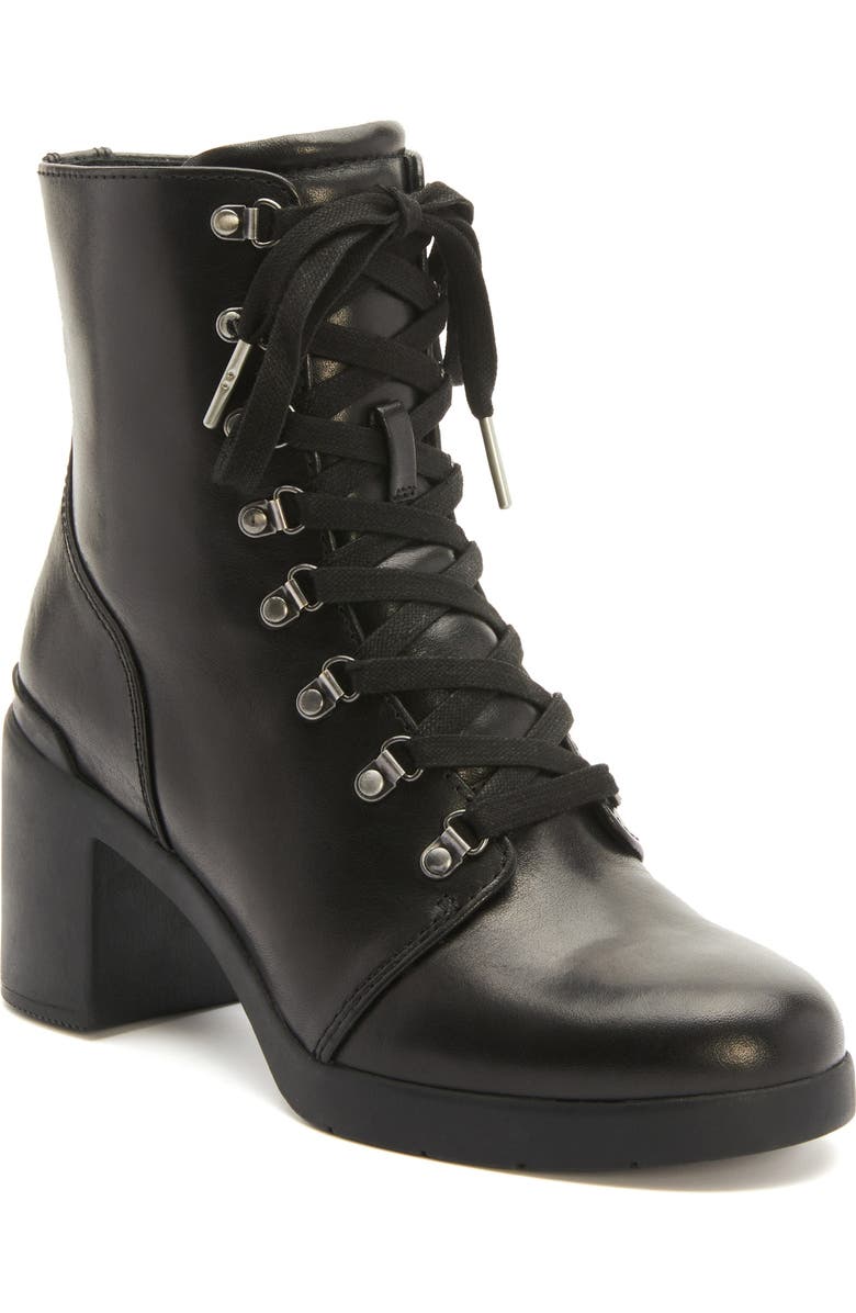 ABEO Metropolis Lace Boot, Main, color, Black - Regular