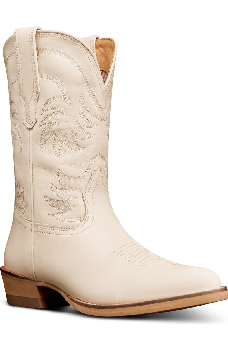 Tecovas Kids' The Annie Western Boot, Main, color, Bone