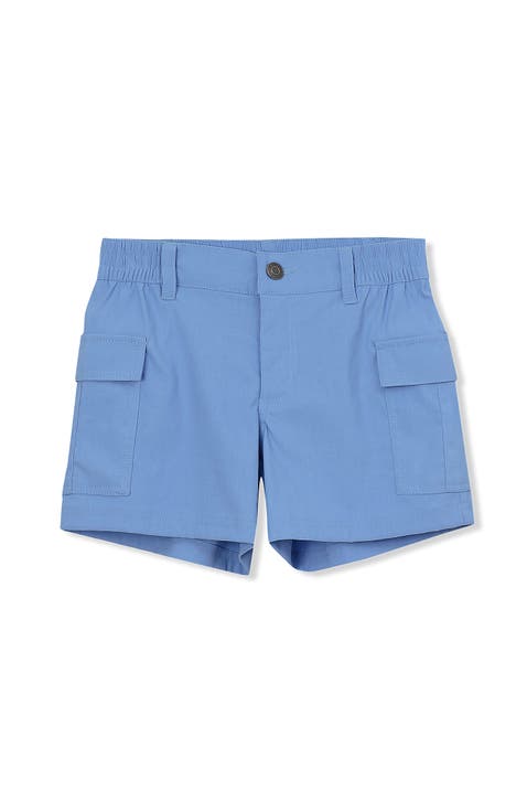 Girls Woven Utility Shorts