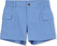 Lands' End Girls Woven Utility Shorts