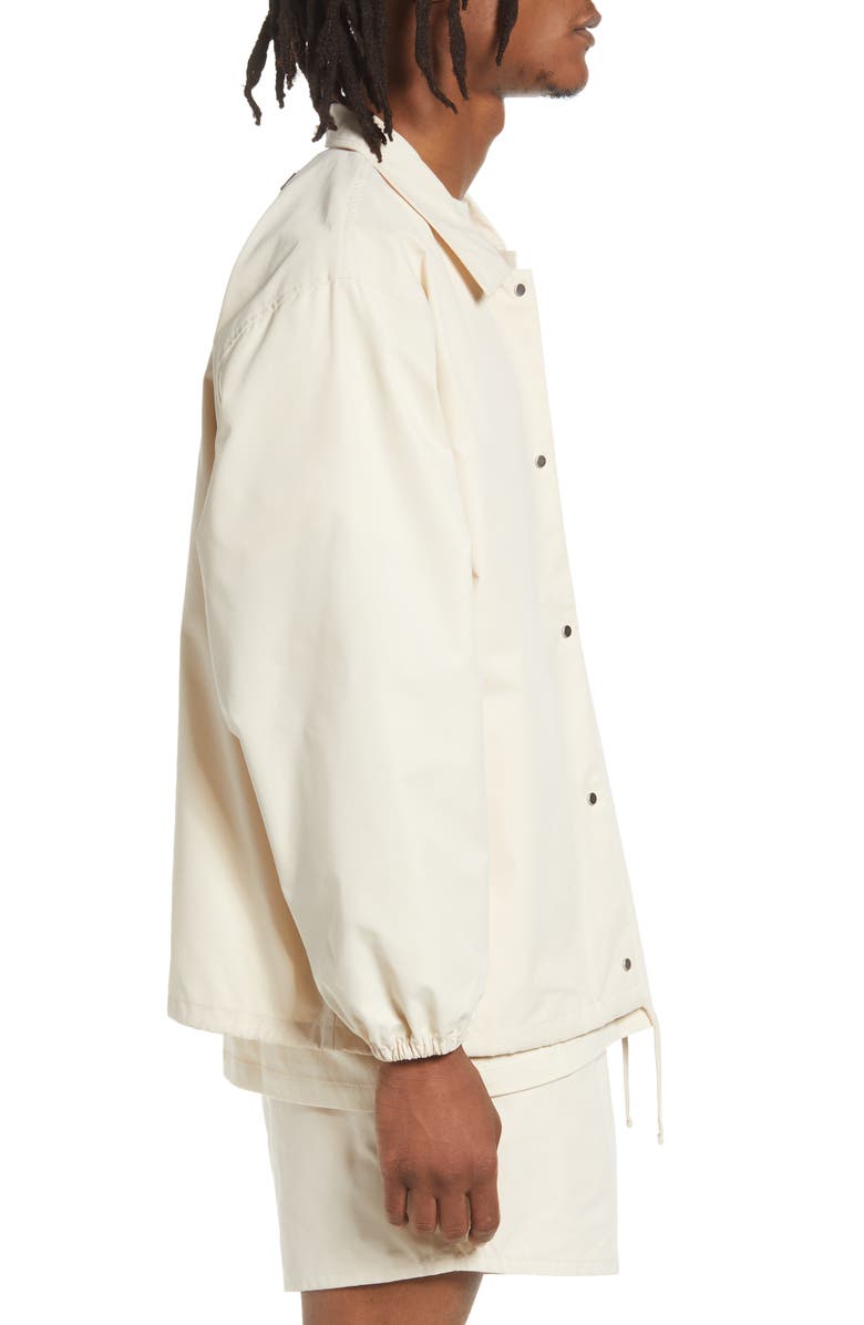 Fear of God Essentials Men's Cotton Blend Coach's Jacket, Alternate, color,