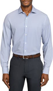 W.R.K Slim Fit Octagon Geo Performance Dress Shirt