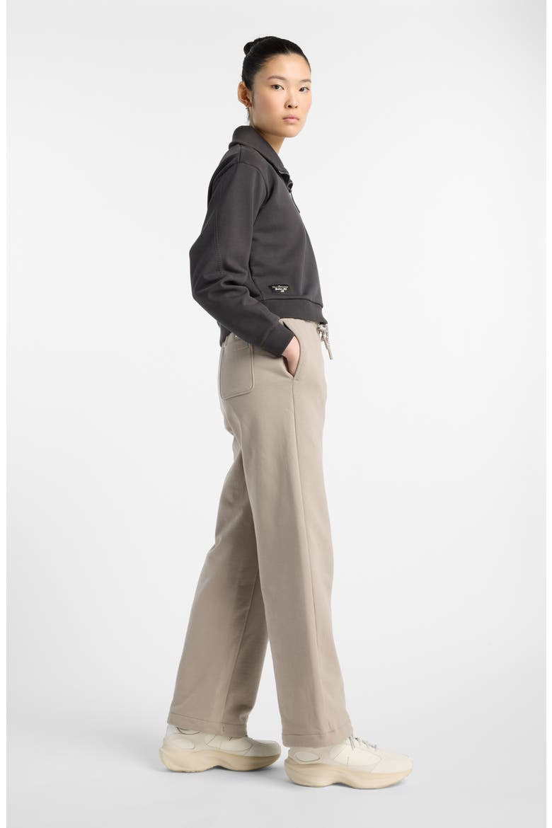 NBX Lunar New Year Wide Leg Cotton Sweatpants, Alternate, color, BEIGE