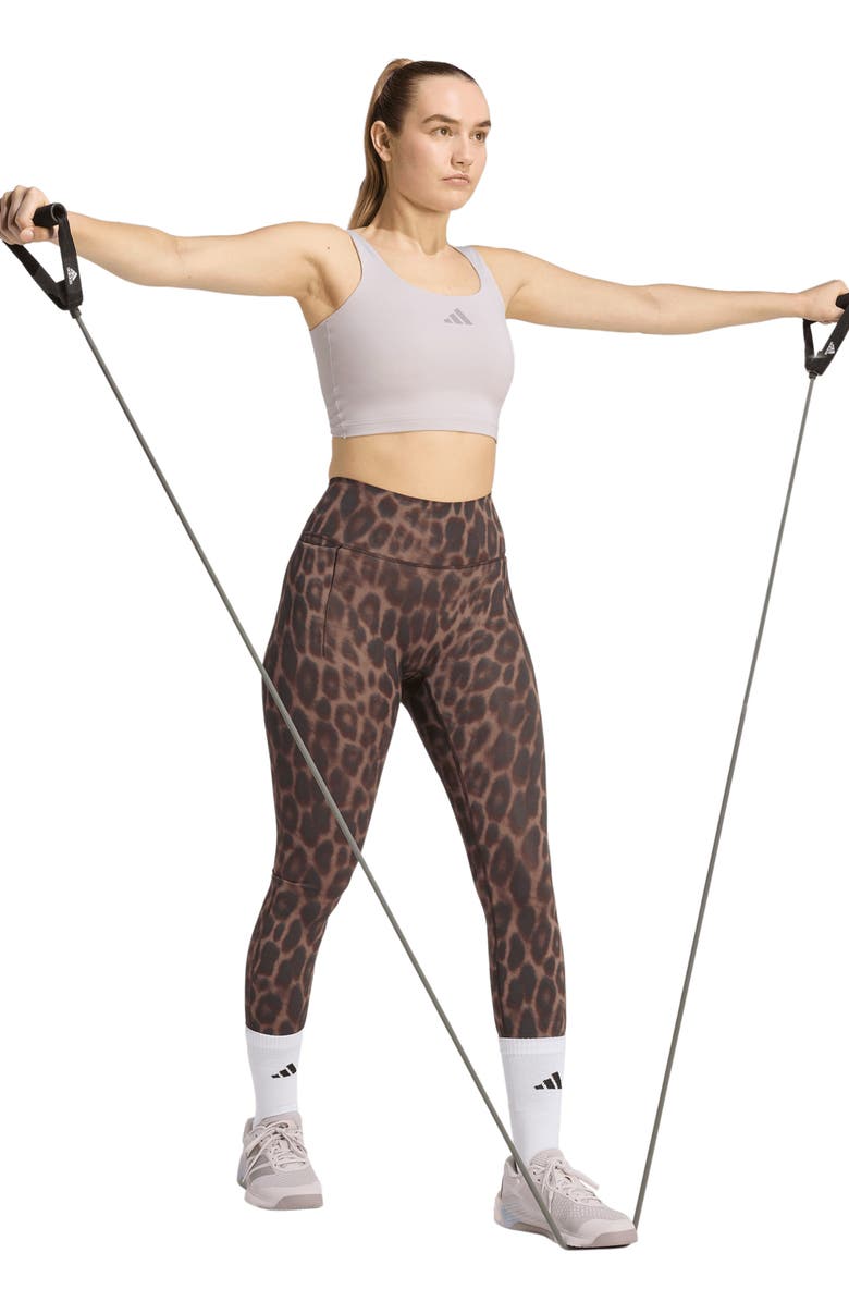 adidas Optime Climacool Bra Tank, Alternate, color, Ice Purple