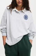 Cotton On Oversized Long Sleeve Polo