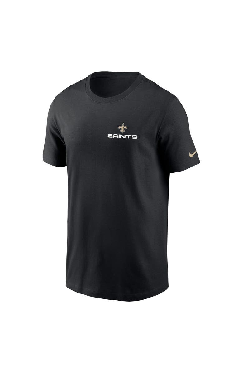 Nike Men's Nike Black New Orleans Saints Local Phrase T-Shirt, Alternate, color, Black