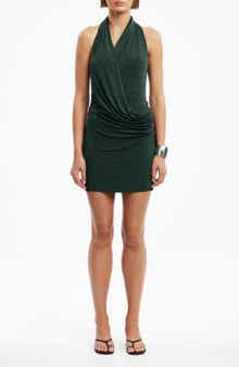 Significant Other Nailah Halter Minidress