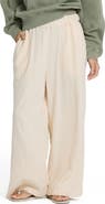 Billabong Follow Me Wide Leg Cotton Cover-Up Pants