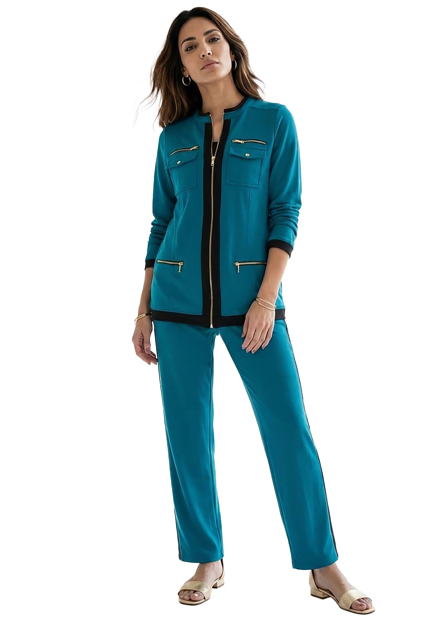 DEEP TEAL BLACK