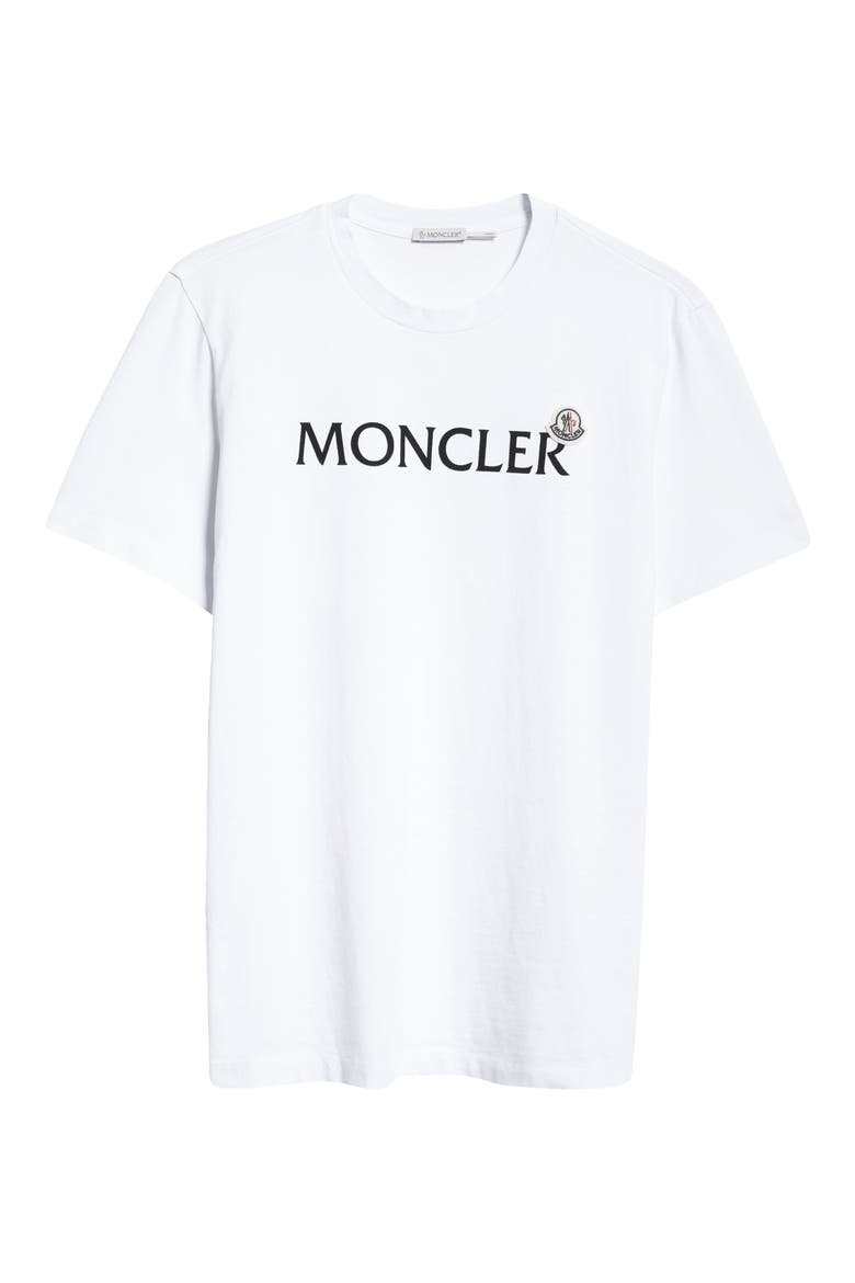 Logo Cotton Graphic T-Shirt, Alternate, color, WHITE