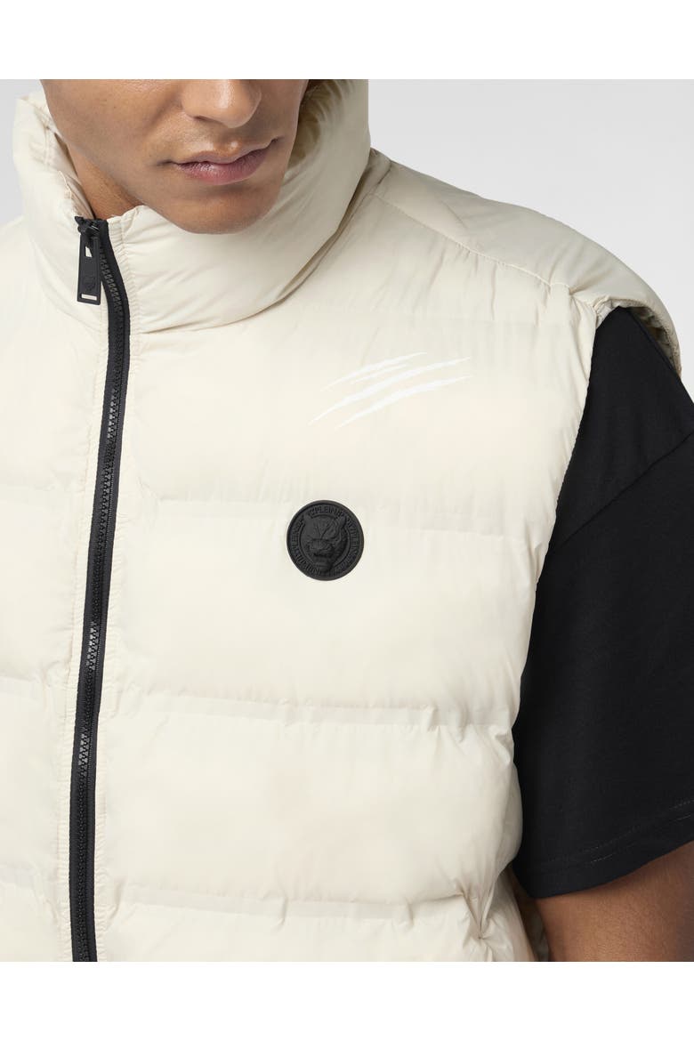 Reversible Lightweight Padded Vest Scratch Men, Alternate, color, grey