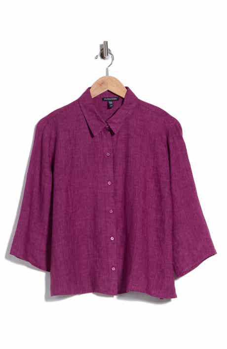 Organic Linen Classic Collar Shirt
